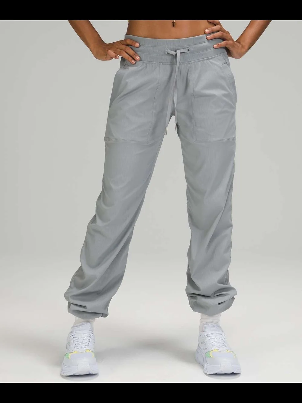 Lululemon Dance Studio Full Length Mid Rise Pant Rhino Grey
